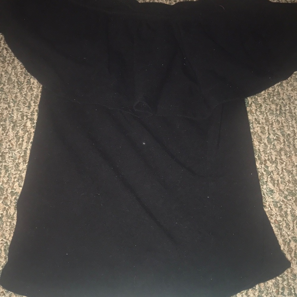 Black Tube Top/Off the shoulder